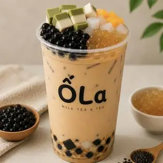 Hình ảnh Trà sữa truyền thống FULL Topping
