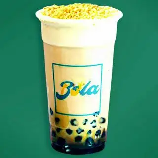 Hình ảnh Trà Sữa Kem Dừa Nướng Trân Châu Đường Đen