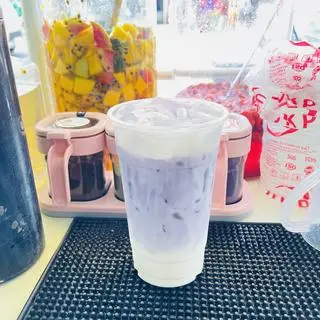 Hình ảnh Khoai môn mây tím latte size L