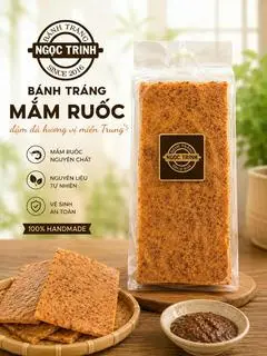 Hình ảnh Bánh tráng nướng mắm ruốc