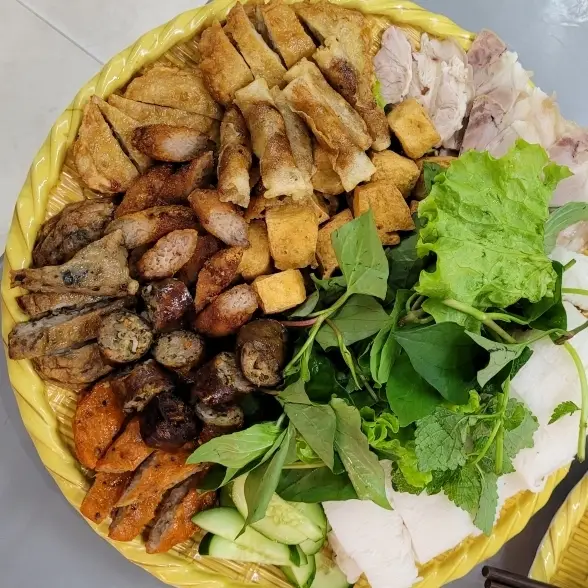 Hình ảnh Bún Đậu Bụng Bự 2 người 8 món