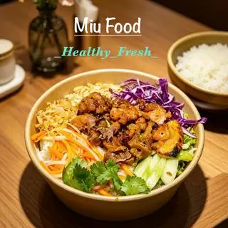 Hình ảnh Bún trộn thịt nướng