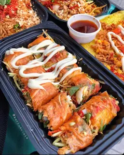 Hình ảnh Bánh tráng cuộn mayonnaise