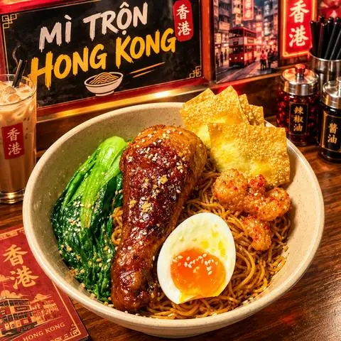 Hình ảnh Mì Trộn Gà Nướng (Đặc Biệt)