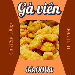 Hình ảnh Gà viên 100gr