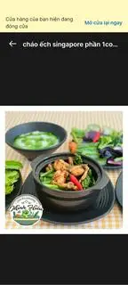 Hình ảnh cháo ếch + đậu rồng 2c