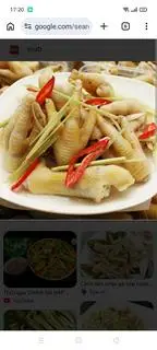 Hình ảnh Chân gà hấp hành 