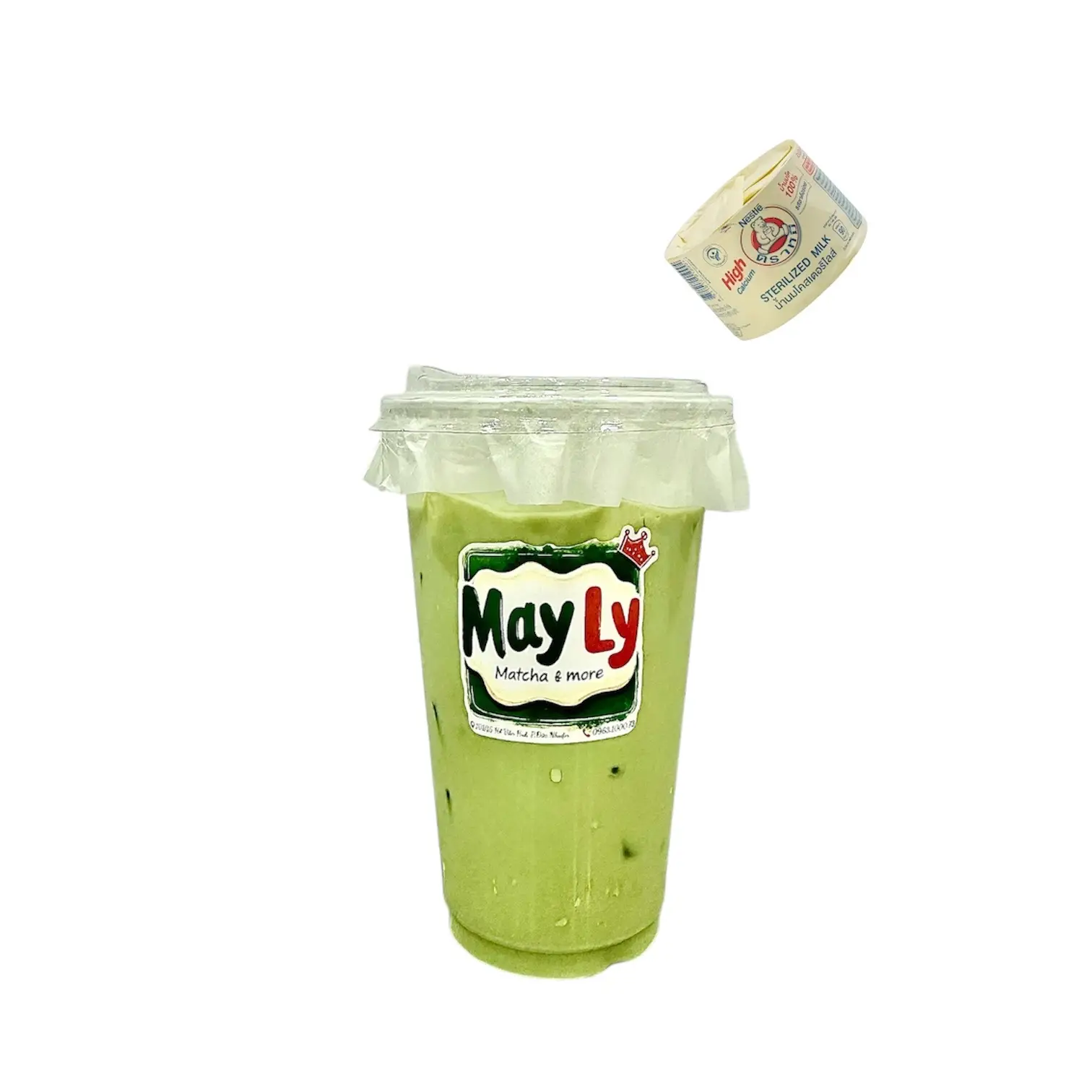 Hình ảnh Matcha Cold Whisk Sữa Gấu