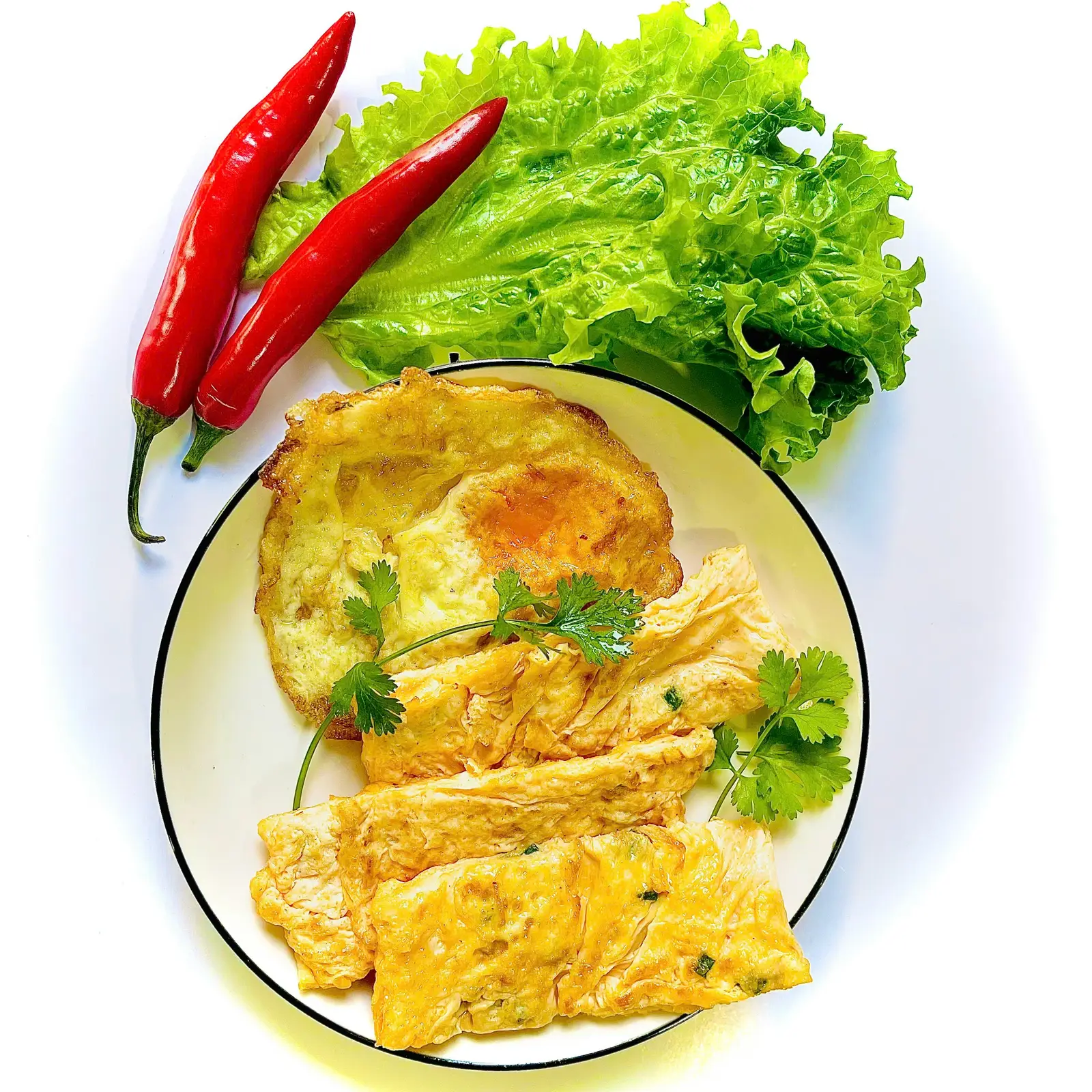 Hình ảnh Trứng chiên (không bao gồm cơm)