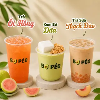 Hình ảnh Kem Bơ Dừa, Trà Ổi, Trà Sữa Thạch Đào