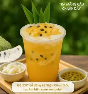 Hình ảnh Trà Mãng Cầu Chanh Leo