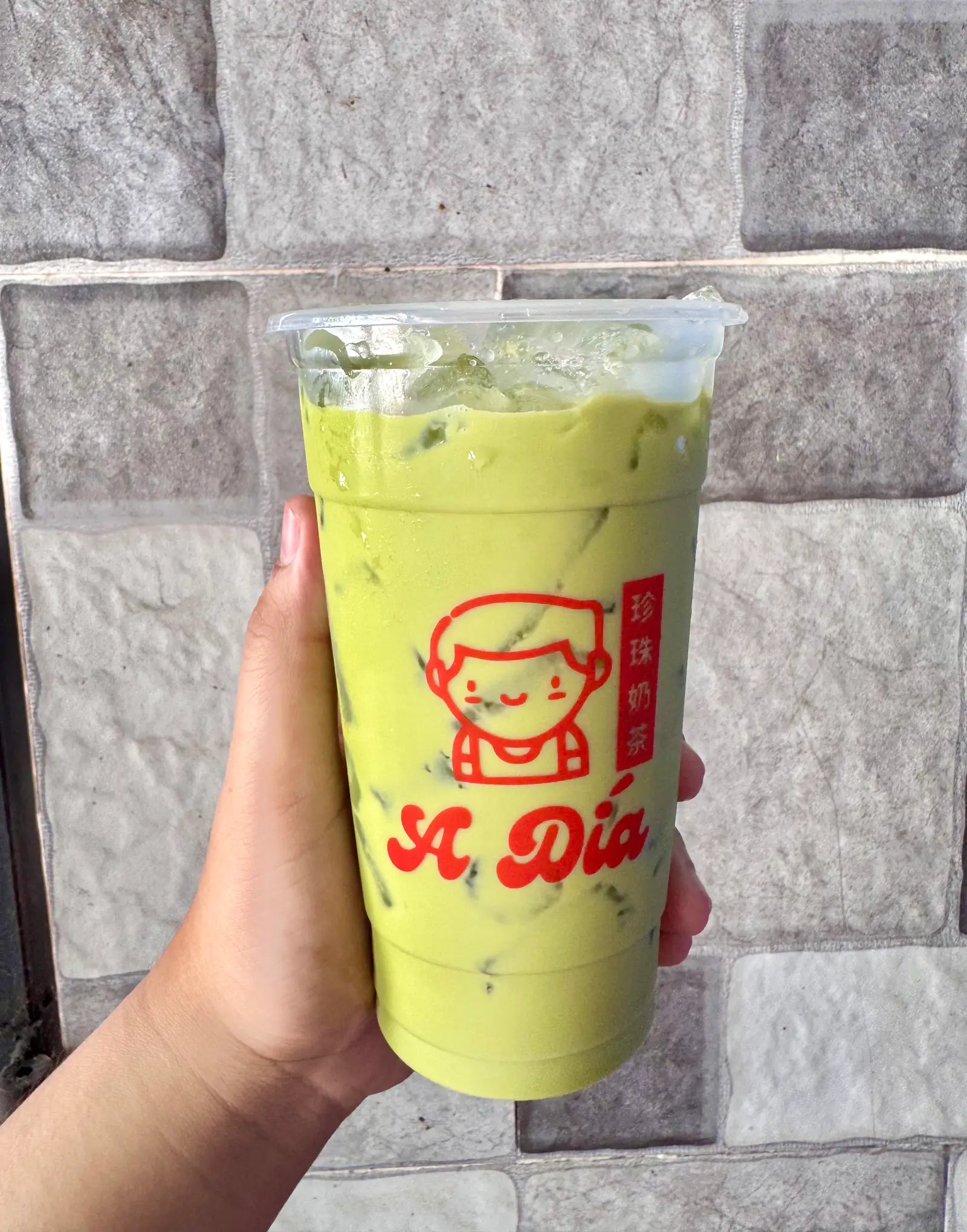 Hình ảnh Trà sữa thái xanh 
