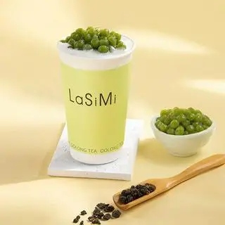 Hình ảnh Ô Long Sữa Hạnh Nhân Trân Châu