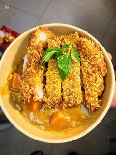 Hình ảnh Kare Tonkatsu - Cơm Cà ri Heo Chiên Xù