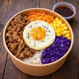 Hình ảnh Cơm Heo Xào Teriyaki Ngọt Mặn Chuẩn Vị Nhật