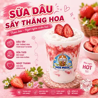Hình ảnh Sữa Dâu Sấy Thăng Hoa 