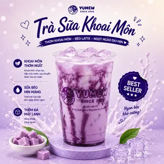 Hình ảnh Trà Sữa Khoai Môn