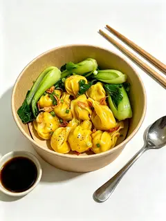 Hình ảnh Hoành thánh khô