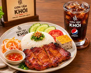 Hình ảnh ComBo Cơm Sườn + Pepsi