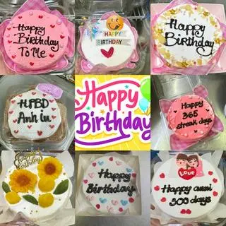 Hình ảnh Bánh bento HPBD mẫu ngẫu nhiên do shop chọn