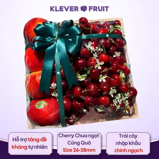 Hình ảnh Quà Tặng Trái Cây Yêu Thương - Khay Gỗ - Gift Set Hamper - Klever Fruit
