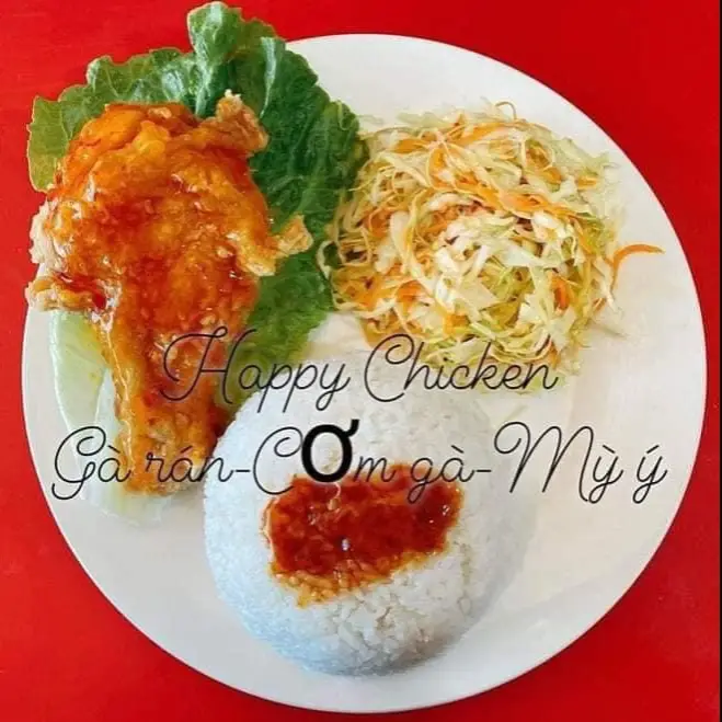 Hình ảnh Cơm gà truyền thống sốt chua ngọt