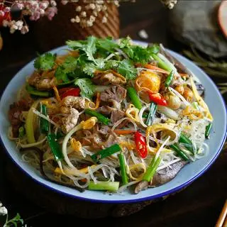 Hình ảnh Lòng mề xào miến