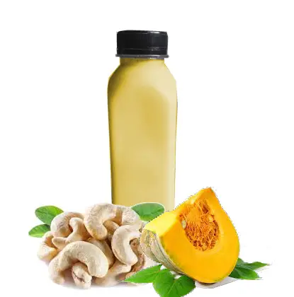 Hình ảnh Trà sữa hạt điều bí đỏ(chai-uống ấm)