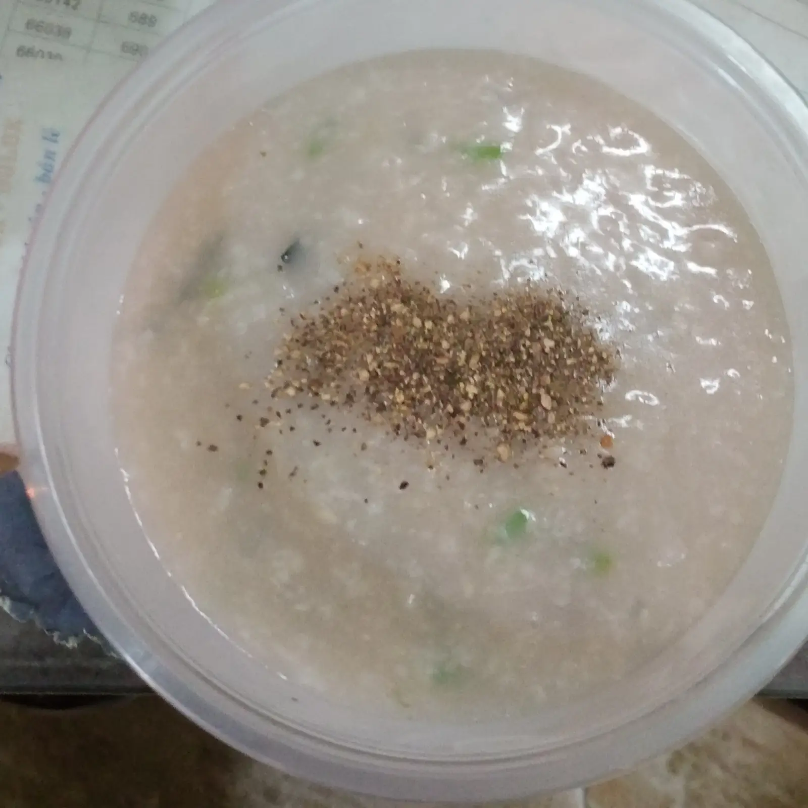 Hình ảnh Cháo tim cật bé