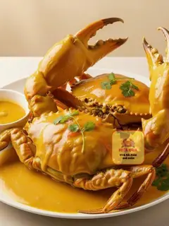 Hình ảnh 2 CUA THỊT SIZE LỚN SỐT HOÀNG KIM TRỨNG MUỐI 