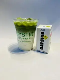 Hình ảnh matcha sữa yến mạch