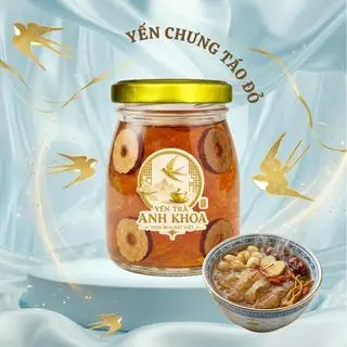 Hình ảnh YẾN CHƯNG TÁO ĐỎ 200ML