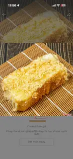 Hình ảnh Bành mì sốt chà bông tuổi thơ