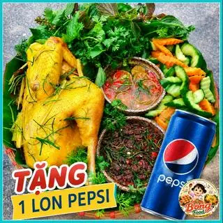 Hình ảnh Gà Ủ Muối Hoa Tiêu 1/2 Con (Không chặt) + Tặng kèm 1 nước Tự chọn 
