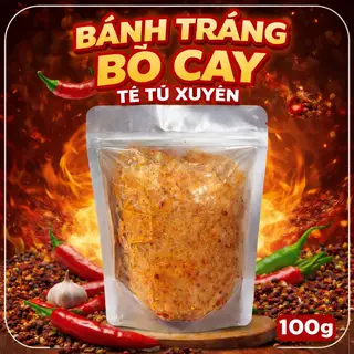 Hình ảnh (Túi 100gr) Tráng Bò Cay Tê Tứ Xuyên
