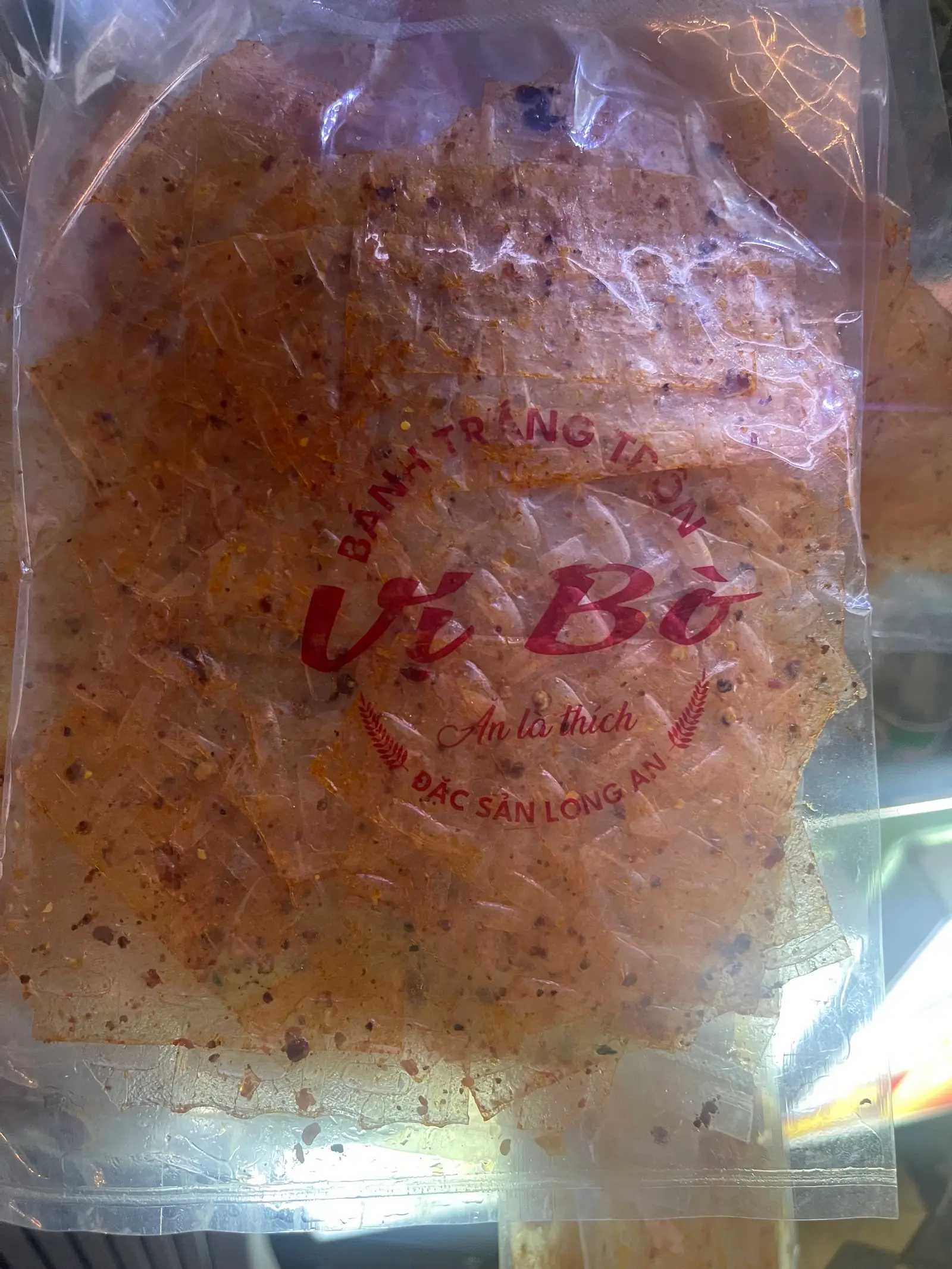 Hình ảnh Bánh tráng vị tôm