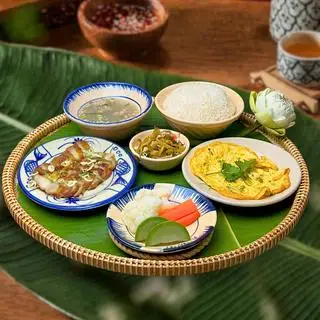 Hình ảnh Set Cơm Ba Rọi Chiên Mắm Sả 