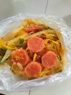 Hình ảnh bánh tráng trộn chay 