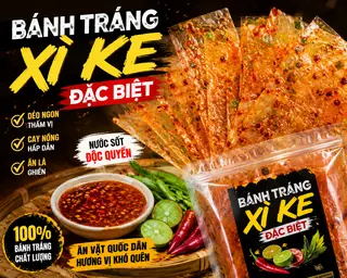 Hình ảnh Bánh Tráng SiKe Đặc Biệt (Bịch)