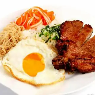 Hình ảnh Cơm tấm sườn bì - trứng