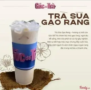 Hình ảnh Trà sữa gạo rang size M