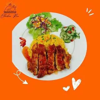 Hình ảnh Cơm Rang Đùi Thái Sốt