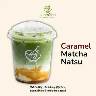Hình ảnh Caramel Matcha _ Natsu _ 500ml _ Sanmicha