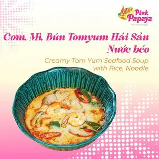 Hình ảnh Cơm, Mì, Bún Soup Tomyum hải sản nước béo 