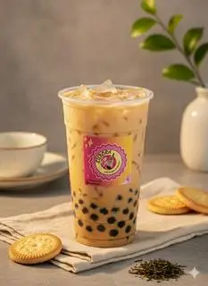 Hình ảnh Hồng trà sữa 