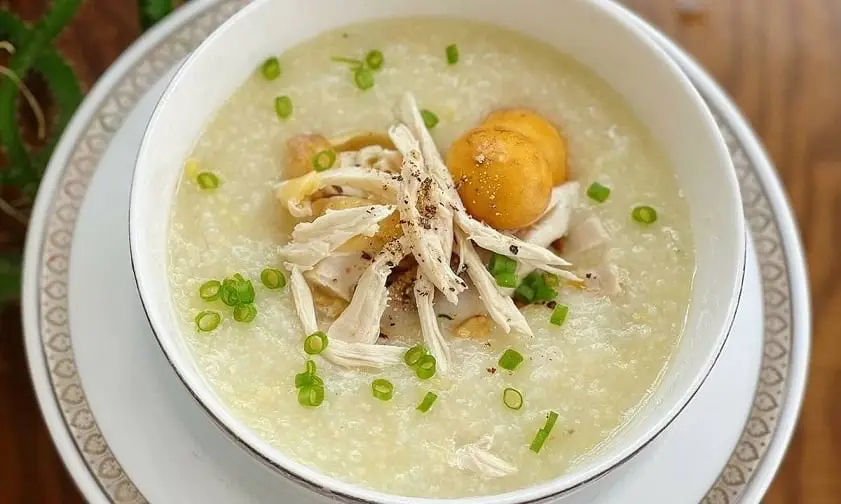 Hình ảnh cháo gà