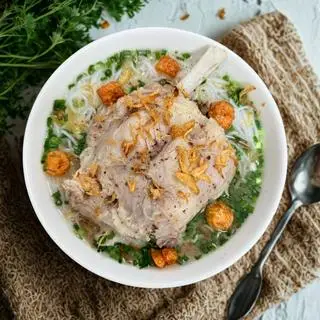 Hình ảnh Bún Sườn Chìa Que (Không Mọc)