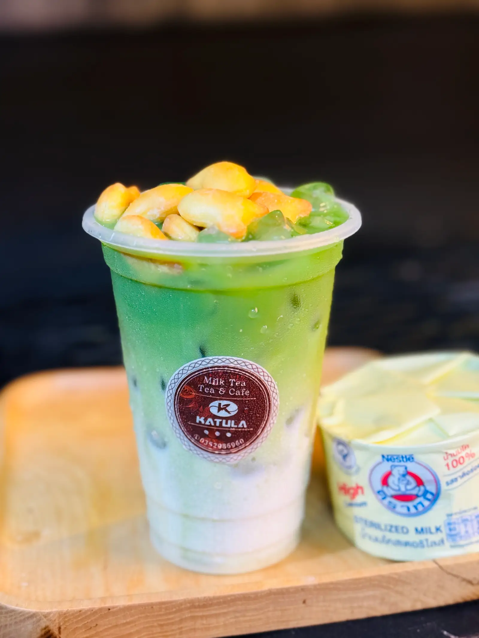 Hình ảnh Matcha sữa gấu