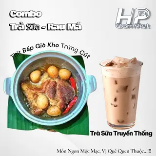 Hình ảnh CB. Cơm Thịt Bắp Giò Heo Kho Trứng Cút - Trà Sữa Truyền Thống 