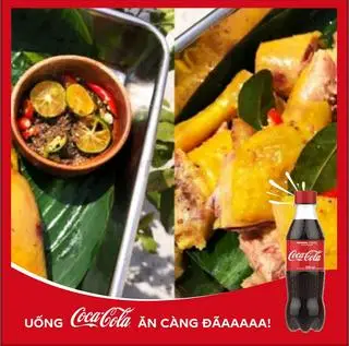 Hình ảnh Combo gà ủ muối 1/2 con + Coca